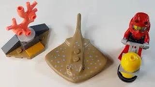 Lego City 30370 - Diver - Stop Motion - Relax Unboxing