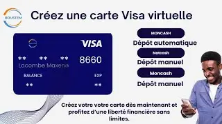 Cr&eacute;&eacute;r une carte Visa virtuelle en seulement 2 minutes
