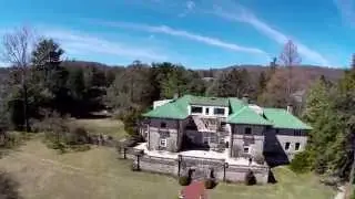 Flying around the River House in Upper Nyack -
