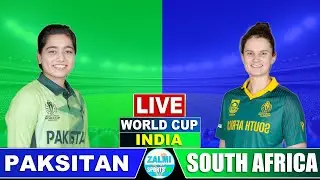 LIVE- Pakistan Women vs South Africa, 22th ODI Match | World Cup Cricket Live | PAK vs SA #livescore