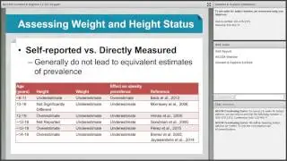 Connect & Explore: Assessing Prevalence and Trends in Obesity - Navigating the Evidence