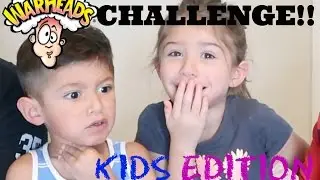 HILARIOUS WARHEADS CHALLENGE!! KIDS EDITION