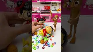 😍😍OMG Satisfying Unboxing with Shin Chan and Nezha Toy Fun ASMR  #funny #toys #nezha #unboxing