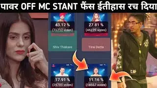 mc Stan के फैंस ने दीखाया अपना पावर priyanka को voting line में लालीया sabh se niche 😳 bigg update