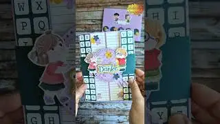 Inspiration | Besondere Kartentechnik | WOW Fun Fold Card | Abschied | Schule | Stampin' Up! | diy