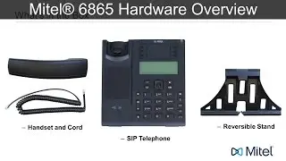 Mitel&reg; 6865 Hardware Overview Tutorial