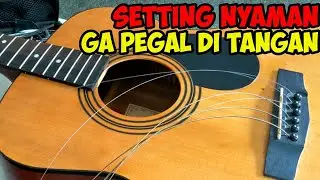 Cara Setting Gitar Akustik Biar Empuk Ceper dan Enak Dipakai