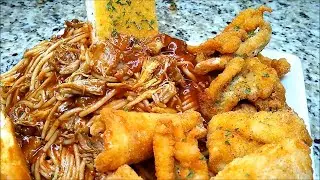 EASY BBQ SPAGHETTI WITH CATFISH NUGGETS | MEMPHIS BBQ SPAGHETTI