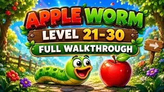 Apple Worm Game | Snake Eat Apple