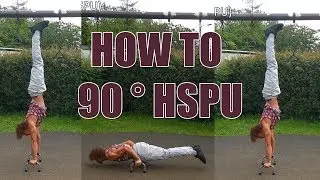 90 Degree Handstand Push Up Tutorial - Handstand Push up Fast