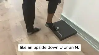 Lateral Heel Drop Guided Exercise- Robotic Rehab & Relief