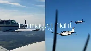Formation Flight: KSBP - KIZA