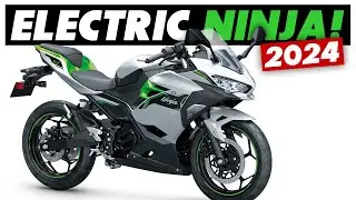 New 2024 Kawasaki Electric Ninja E-1 & Z E-1 Announced!