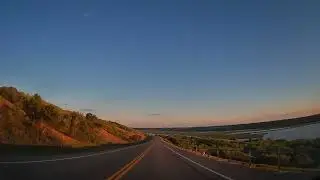 Last Mountain Lake Drive Saskatchewan