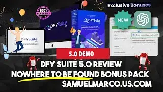 DFY Suite 5.0 Review: DFY Suite 5.0 Ranking Software 👉 DFY Suite 5.0 Review With Bonus