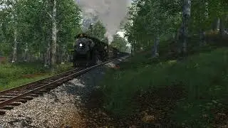 Railroader PC Sim - Hauling Coal on the Spider Creek & Western.