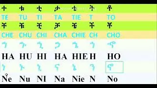 አማርኛ ፊደላት ክፍል ሁለት Amharic letters part 2