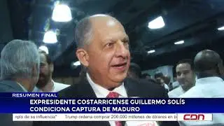 Guillermo Sol&iacute;s condena captura de Maduro y critica violaci&oacute;n al derecho internacional