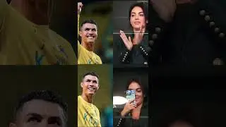 💞Georgina attended Al Nassr match with kids to support Cristiano and be there for him. #viral #fypシ