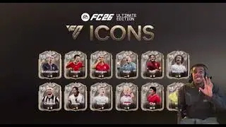 FC26 Icon Reveal Trailer Reaction 👀⚽️ 