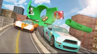 Impossible Track Crazy Car Stunt Racing Simulator - Best Car Games - Android gameplay 2020 #4