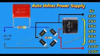 Transformerless Power Supply Design with Calculation 
