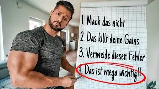 Deswegen baust DU trotz SCHWEREM Training KEINE Muskeln auf!