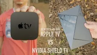 New Apple TV (4th Gen) vs NVIDIA Shield TV Ultimate Comparison!