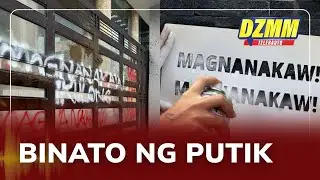 Groups pelt St. Gerard Construction gate with mud | DZMM Teleradyo (04 September 2025)