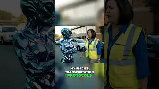 Alien Karen Blocks Entire School Pickup Line with Space Protocols! 🚗👽🏫 #AIVideo #AIGenerated
