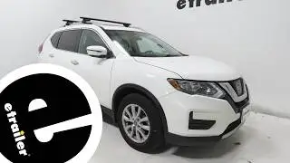 etrailer | DIY 2017 Nissan Rogue Installation for the Thule WingBar Evo Roof Rack for Naked Roofs