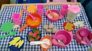 Fiz um Super almoço para os babys!!!