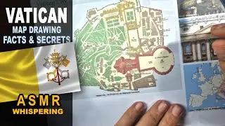 VATICAN state | City Map with Facts and Secrets | ASMR whispering geography facts