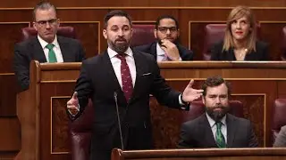 Santiago Abascal pide la dimisi&oacute;n de S&aacute;nchez: 