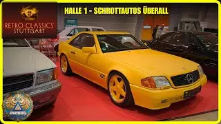 Halle 1 der 2026 Retro Classics Stuttgart | die schlechtesten Autos des Planeten ALLE FAHRZEUGE 