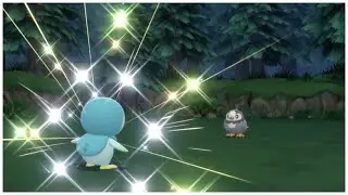 LIVE! Shiny Piplup after only 26 resets in Brilliant Diamond