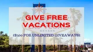 Trade Show Giveaways 2018 -- Free Vacation Vouchers