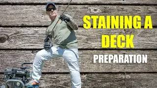 HOW TO: Pressure Washing A Deck?!