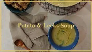 Easy Potato Leek Soup (15 Minutes, Vegetarian & Gluten-Free)