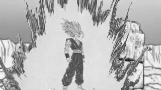 Gohan Beast retransformation (Manga animation)
