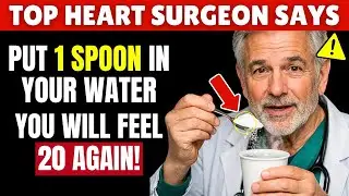 Don't Drink Plain Water Again After 60 &mdash; THIS #1 Trick Boosts Blood Flow Instantly | Senior Health