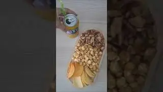 Filling Platter with 4 Snacks + 1 Exotic Fanta  🥨🍿🍍  | asmr
