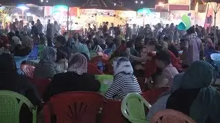 مدينة ألعاب الموصل تشهد إقبالا كبيرا من سكان المدينة إبتهاجا بقدوم الربيع