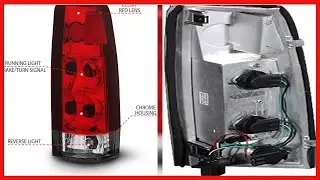 Обновите свой Chevy/GMC с помощью ярких и стильных задних фонарей для более безопасного вождения.