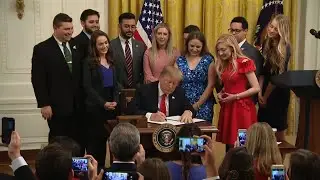 Raw Video: Trump Signs Executive Order On Campus Free Speech