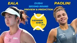 Алекс Эала против Жасмин Паолини | 2-й раунд WTA в Дубае | Анонс и прогноз