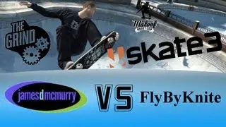 Maloof Vert Competition with FlyByKnite (Skate 3)
