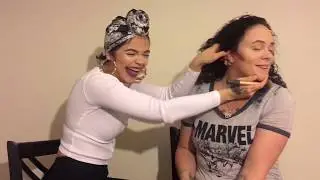 Transforming My Mom Into Me: Beating Her Face For The First Time (Hilarious!!!)