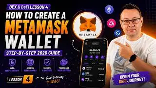 How to Create a MetaMask Wallet (Step-by-Step 2026 Guide) | DEX & DeFi Lesson 4