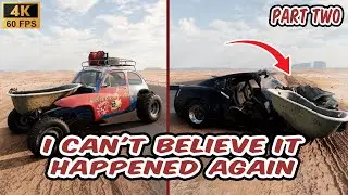 Mannequin in a Bathtub Car Crashes Into Everything  Part Two &ndash; BeamNG.drive Desert Chaos! | #013